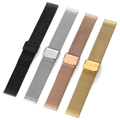 For Huawei Watch 4 / 4 Pro Milan Steel Mesh Double Buckle Watch Band(Starlight Color) - Watch Bands by PMC Jewellery | Online Shopping South Africa | PMC Jewellery