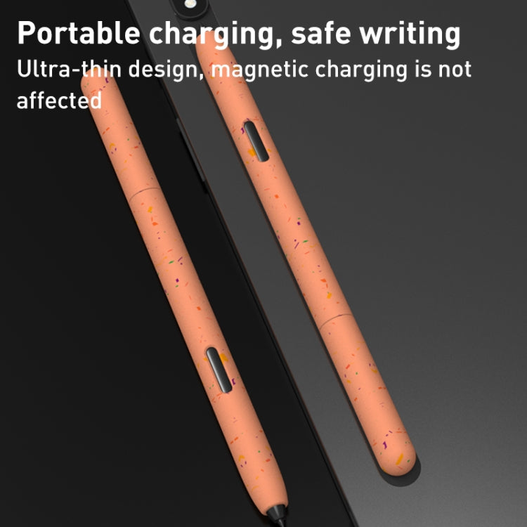 For Samsung Galaxy Tab S7 LOVE MEI Luminous Silicone Protective Pen Case(Pink) - Pencil Accessories by LOVE MEI | Online Shopping South Africa | PMC TechLife | Buy Now Pay Later Mobicred