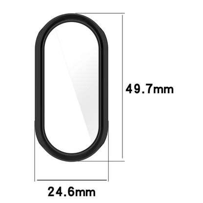 For Xiaomi Mi Band 8 Full Coverage TPU Electroplating Watch Protective Case(Transparent) - Watch Cases by PMC Jewellery | Online Shopping South Africa | PMC Jewellery