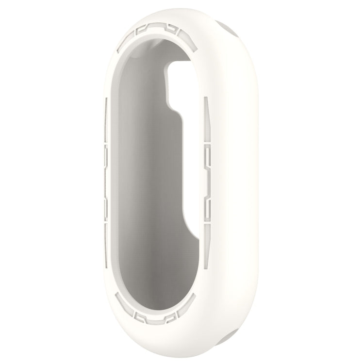 For Xiaomi Mi Band 8 Pure Color Silicone Watch Protective Case(Official White) - Watch Cases by PMC Jewellery | Online Shopping South Africa | PMC Jewellery