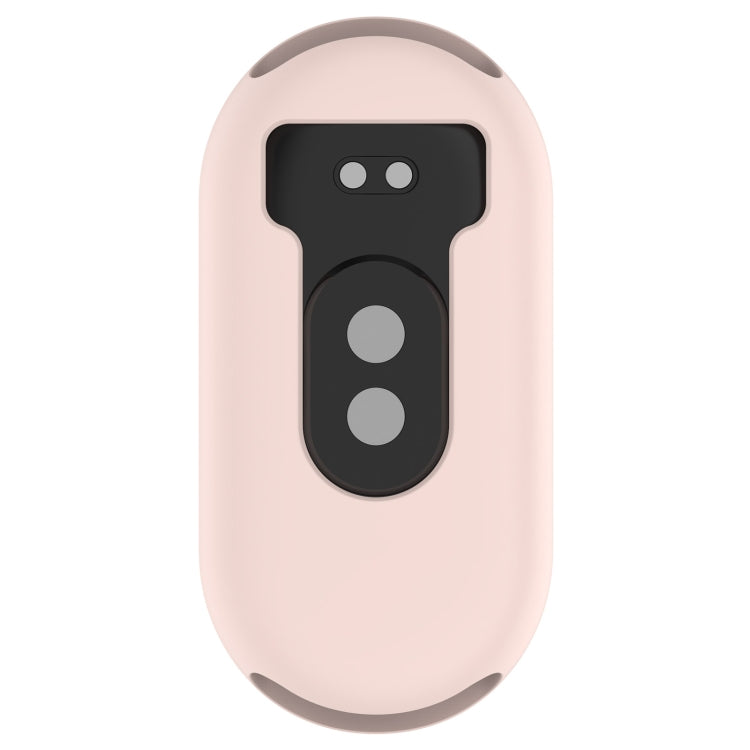 For Xiaomi Mi Band 8 Pure Color Silicone Watch Protective Case(Pink) - Watch Cases by PMC TechLife | Online Shopping South Africa | PMC TechLife