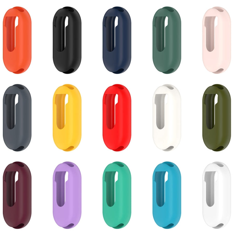 For Xiaomi Mi Band 8 Pure Color Silicone Watch Protective Case(Sky Blue) - Watch Cases by PMC TechLife | Online Shopping South Africa | PMC TechLife