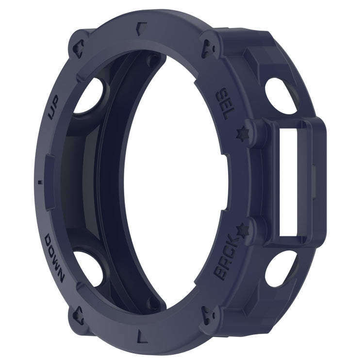 For Amazfit T-Rex Ultra Armor Hollow Watch Protective Case(Midnight Blue) - Watch Cases by PMC Jewellery | Online Shopping South Africa | PMC Jewellery | Buy Now Pay Later Mobicred