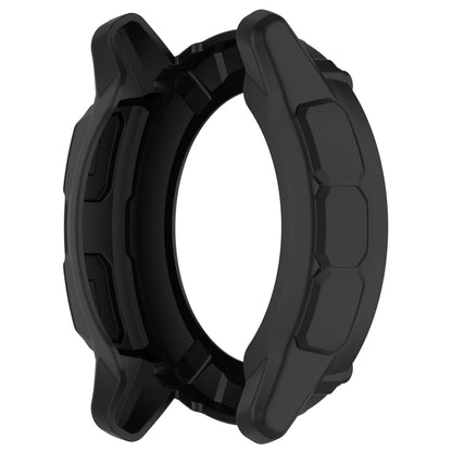 For Garmin Instinct 2X Armor Hollow Watch Protective Case(Black) - Watch Cases by PMC Jewellery | Online Shopping South Africa | PMC Jewellery