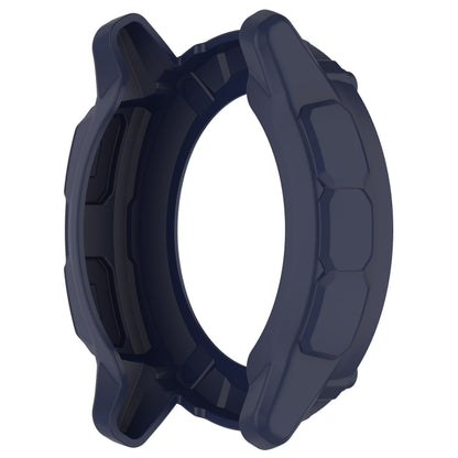 For Garmin Instinct 2X Armor Hollow Watch Protective Case(Midnight Blue) - Watch Cases by PMC Jewellery | Online Shopping South Africa | PMC Jewellery