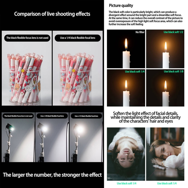 JSR Black Mist Filter Camera Lens Filter, Size:77mm(1/4 Filter) - free shipping - PMC TechLife - Order now!