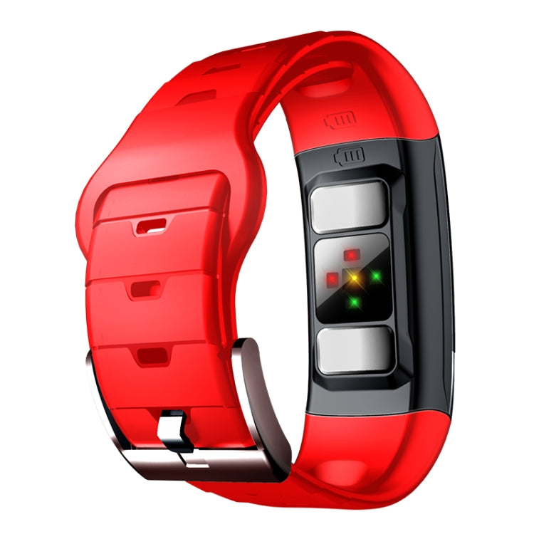 SPOVAN H02 1.14 inch TFT HD Screen Smart Bracelet Supports Blood Oxygen Monitoring/Sleep Monitoring(Red) - Smart Wristbands by SPOVAN | Online Shopping South Africa | PMC Jewellery | Buy Now Pay Later Mobicred