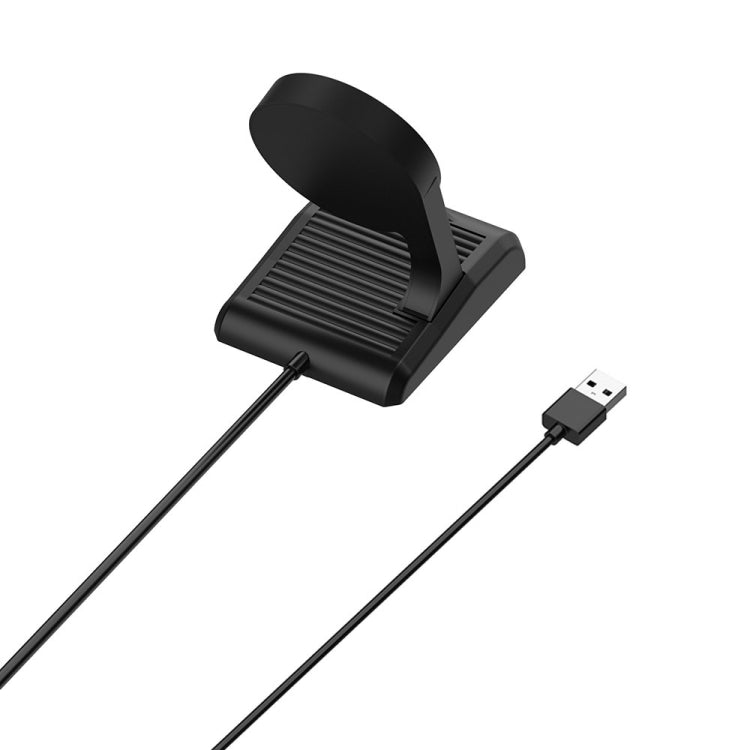 For Ticwatch Pro 5 Smart Watch USB Vertical Magnetic Charger, Lenght: 1m(Black) - Charger by PMC TechLife | Online Shopping South Africa | PMC TechLife | Buy Now Pay Later Mobicred