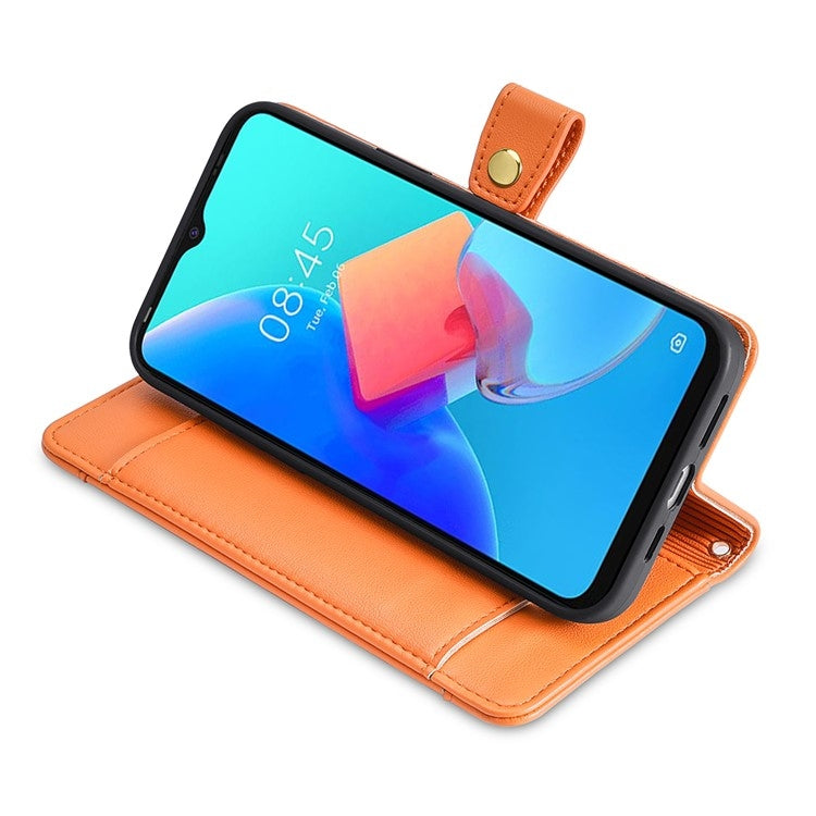 For Huawei Mate 60 Pro / Pro+ Lite Sheep Texture Cross-body Zipper Wallet Leather Phone Case(Orange) - Huawei Cases by PMC TechLife | Online Shopping South Africa | PMC TechLife | Buy Now Pay Later Mobicred