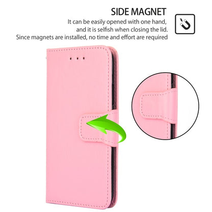 For Huawei Pura 70 Ultra 5G Crystal Texture Leather Phone Case(Pink) - Huawei Cases by PMC Jewellery | Online Shopping South Africa | PMC Jewellery | Buy Now Pay Later Mobicred