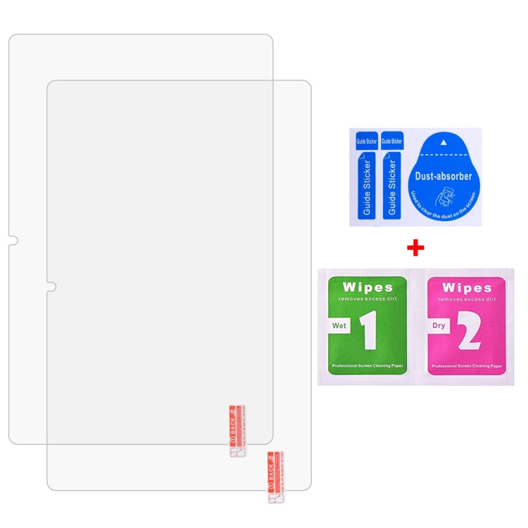 For Samsung Galaxy Tab S10 11 2pcs 9H 0.3mm Explosion-proof Tempered Glass Film - Tab S10 Tempered Glass by PMC Jewellery | Online Shopping South Africa | PMC Jewellery | Buy Now Pay Later Mobicred