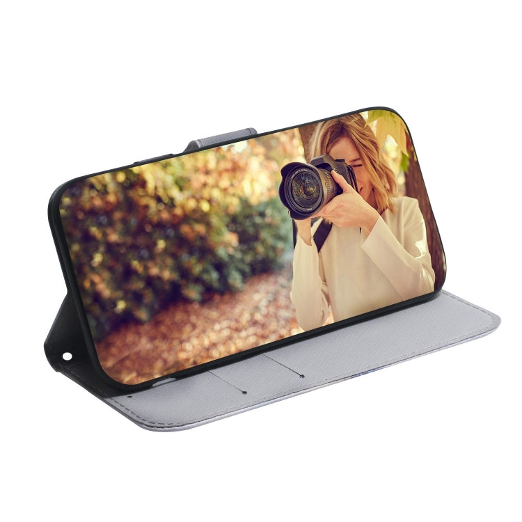 For iPhone 16 Plus Coloured Drawing Flip Leather Phone Case(Tiger) - iPhone 16 Plus Cases by PMC TechLife | Online Shopping South Africa | PMC TechLife | Buy Now Pay Later Mobicred