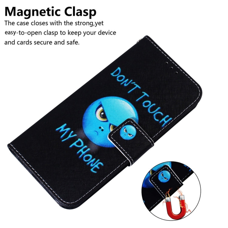 For OPPO A38 4G / A18 Coloured Drawing Flip Leather Phone Case(Anger) - A38 Cases by PMC TechLife | Online Shopping South Africa | PMC TechLife