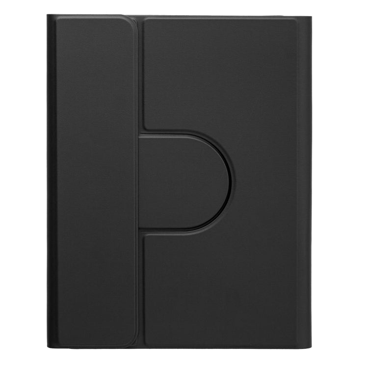 For iPad 10th Gen 10.9 2022 Three-color Backlight White 360 Degree Rotatable Bluetooth Keyboard Leather Case(Black) - Universal by PMC TechLife | Online Shopping South Africa | PMC TechLife