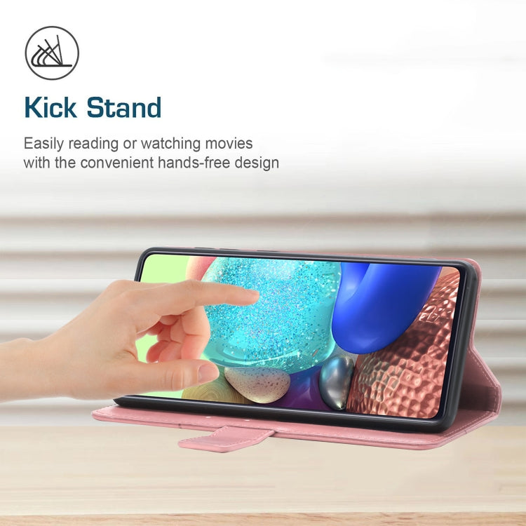 For Google Pixel 9 Y-shaped Pattern Flip Leather Phone Case(Pink) - Google Cases by PMC TechLife | Online Shopping South Africa | PMC TechLife | Buy Now Pay Later Mobicred