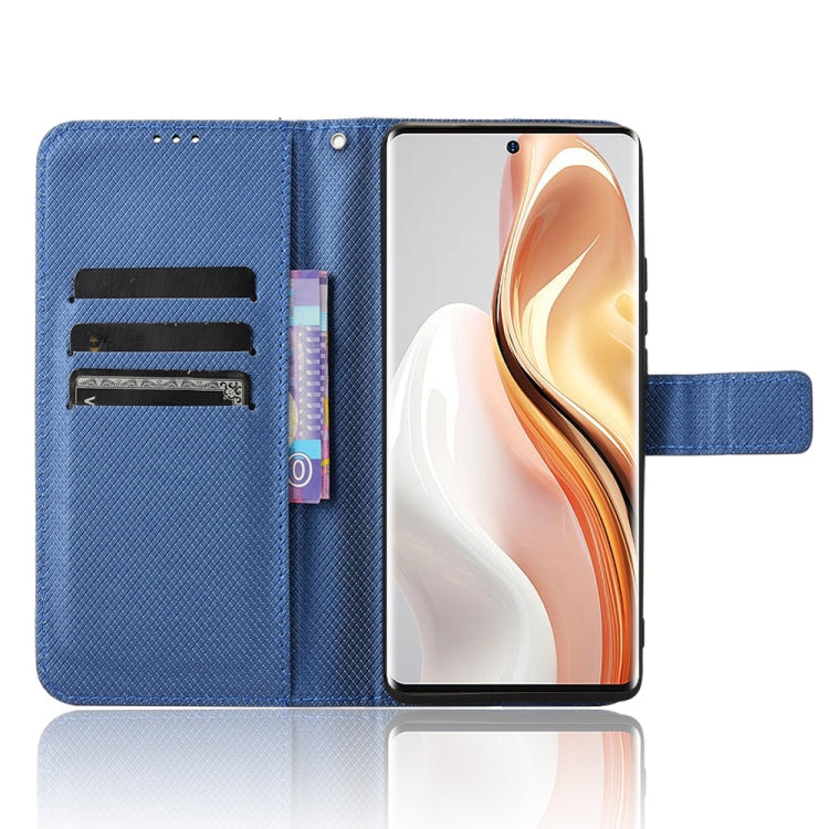 For Ulefone Note 17 Pro Diamond Texture Leather Phone Case(Blue) - Ulefone Cases by PMC Jewellery | Online Shopping South Africa | PMC Jewellery | Buy Now Pay Later Mobicred