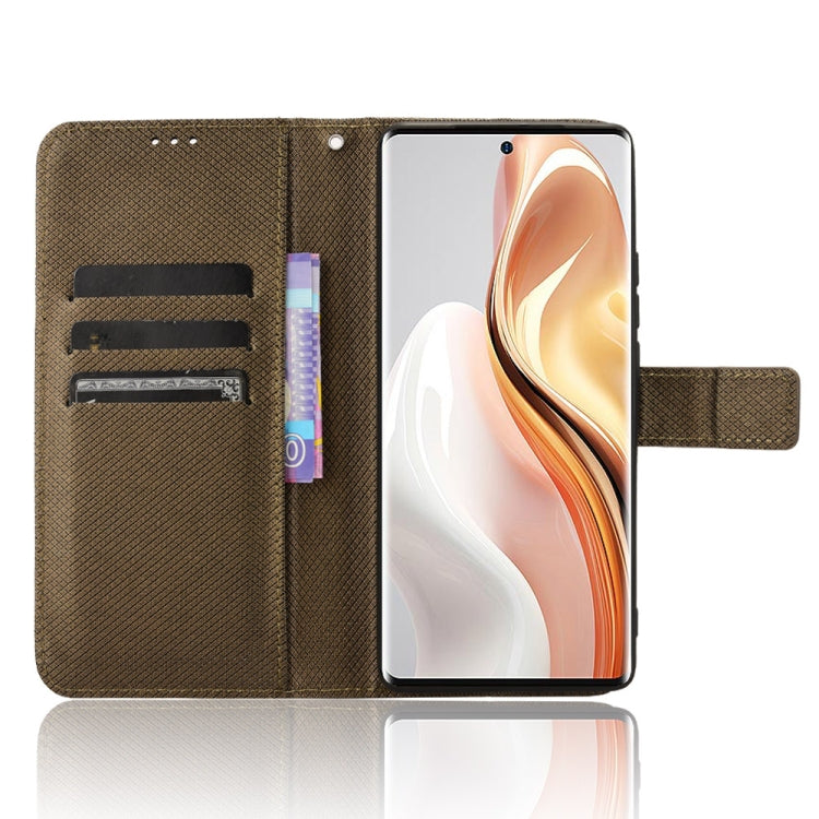 For Ulefone Note 17 Pro Diamond Texture Leather Phone Case(Brown) - free shipping - PMC Jewellery - Order now!