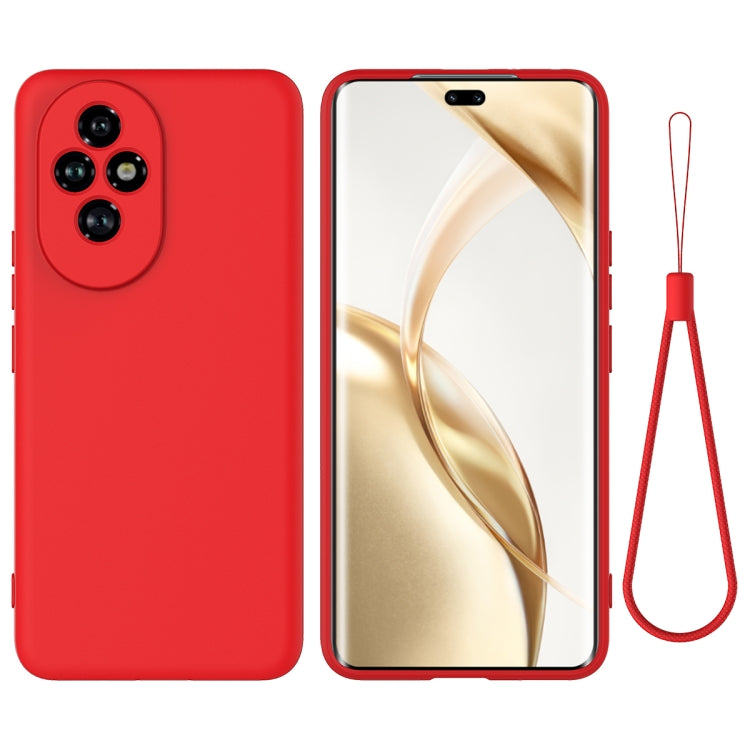 For Honor 200 Solid Color Liquid Silicone Dropproof Full Coverage Phone Case(Red) - free shipping - PMC TechLife - Order now!