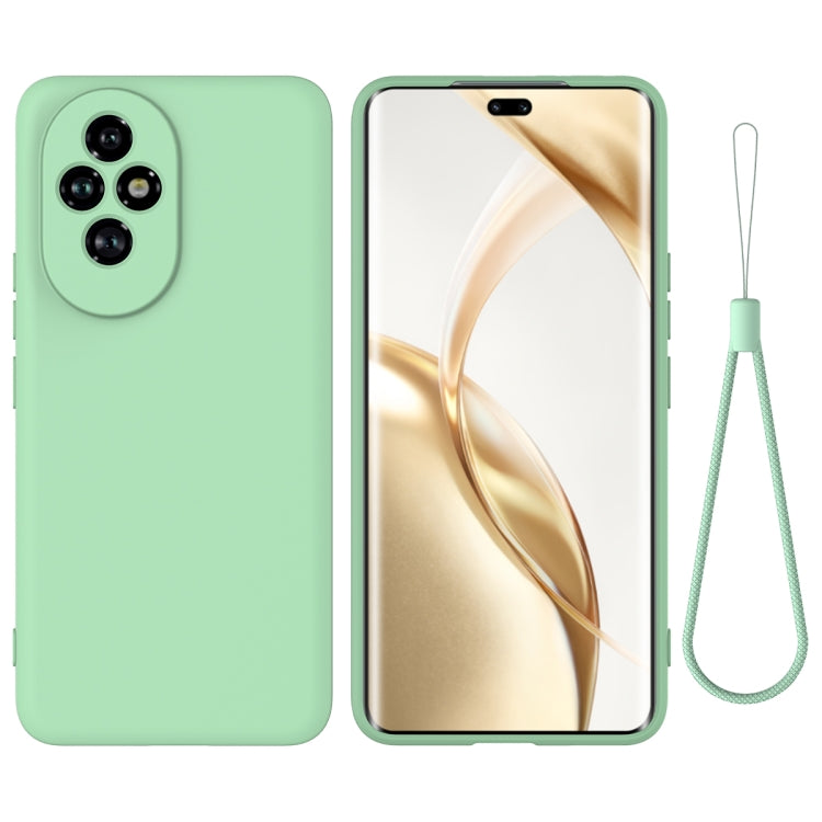 For Honor 200 Solid Color Liquid Silicone Dropproof Full Coverage Phone Case(Green) - free shipping - PMC TechLife - Order now!
