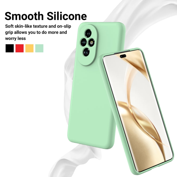 For Honor 200 Solid Color Liquid Silicone Dropproof Full Coverage Phone Case(Green) - free shipping - PMC TechLife - Order now!