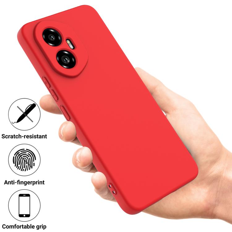 For Honor 300 Solid Color Liquid Silicone Dropproof Full Coverage Phone Case(Red) - free shipping - PMC TechLife - Order now!