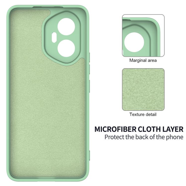 For Honor 300 Solid Color Liquid Silicone Dropproof Full Coverage Phone Case(Green) - free shipping - PMC TechLife - Order now!