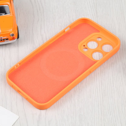 For iPhone 16 Pro Liquid Silicone Magsafe Phone Case(Orange) - iPhone 16 Pro Cases by PMC Jewellery | Online Shopping South Africa | PMC Jewellery | Buy Now Pay Later Mobicred