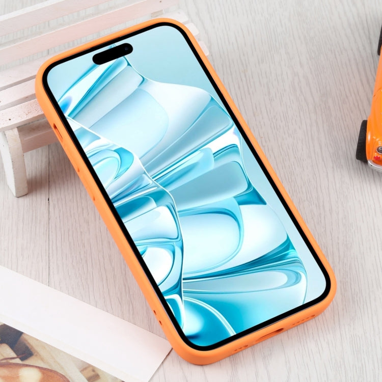 For iPhone 16 Plus Liquid Silicone Magsafe Phone Case(Orange) - iPhone 16 Plus Cases by PMC Jewellery | Online Shopping South Africa | PMC Jewellery | Buy Now Pay Later Mobicred