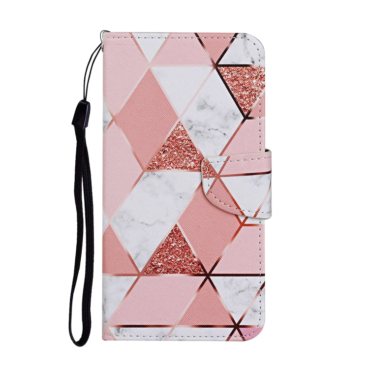 For iPhone 16 Pro 3D Colored Drawing Flip Leather Phone Case(Marble) - iPhone 16 Pro Cases by PMC TechLife | Online Shopping South Africa | PMC TechLife | Buy Now Pay Later Mobicred