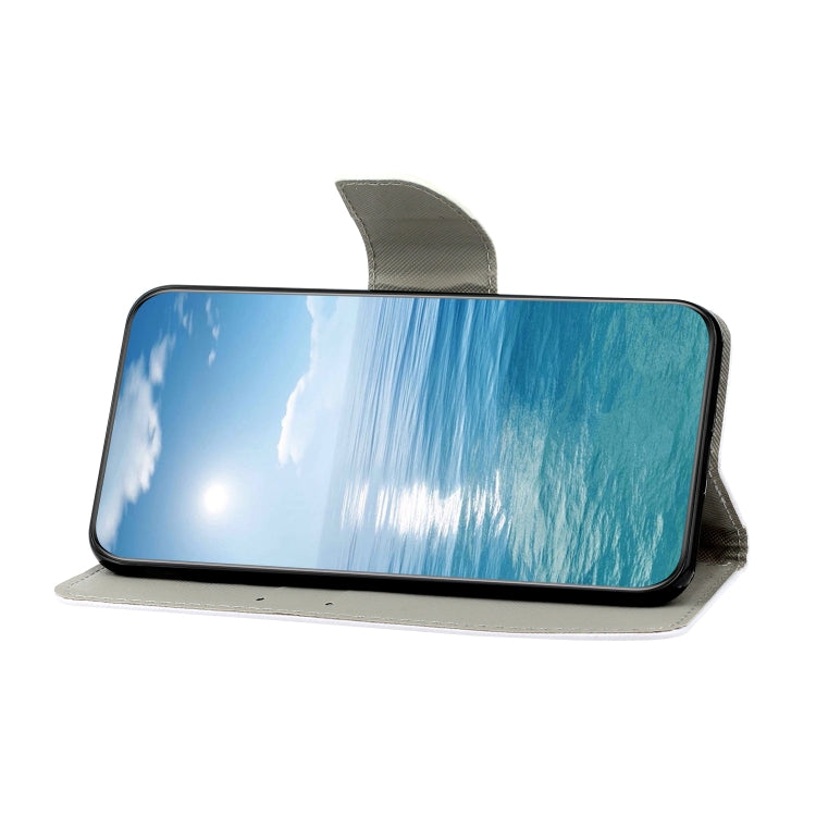 For iPhone 16 3D Colored Drawing Flip Leather Phone Case(Star Cat) - iPhone 16 Cases by PMC TechLife | Online Shopping South Africa | PMC TechLife | Buy Now Pay Later Mobicred