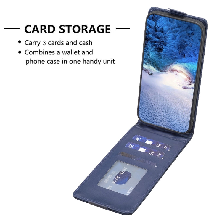 For Xiaomi 13 Pro Diamond Lattice Vertical Flip Leather Phone Case(Blue) - 13 Pro Cases by PMC TechLife | Online Shopping South Africa | PMC TechLife | Buy Now Pay Later Mobicred