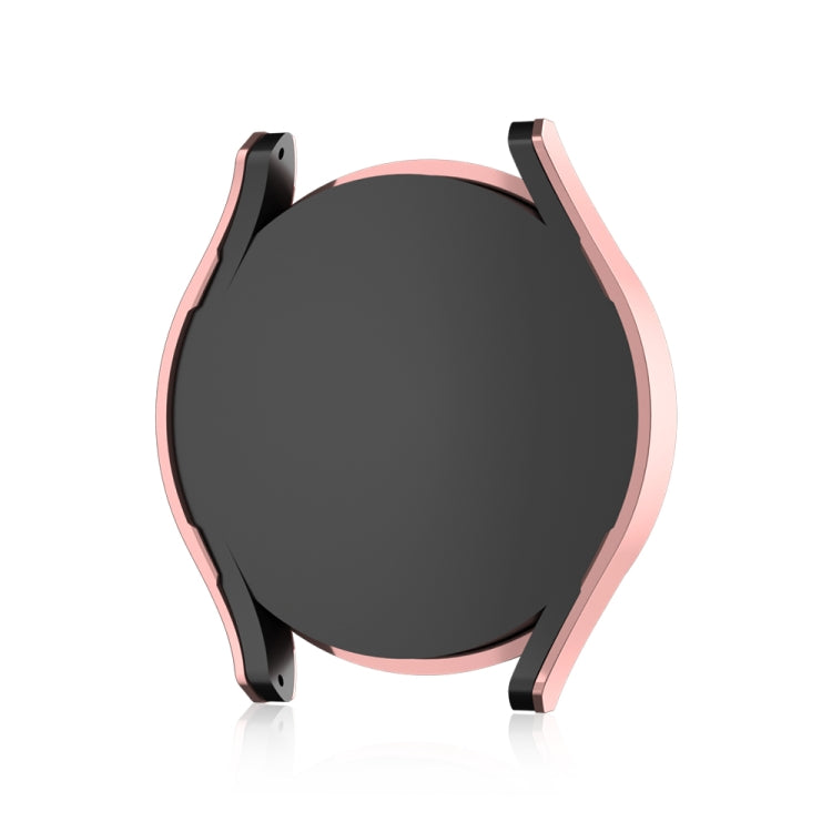 For Samsung Galaxy Watch 6 40mm Diamond Hollow PC Watch Protective Case(Pink) - Watch Cases by PMC TechLife | Online Shopping South Africa | PMC TechLife | Buy Now Pay Later Mobicred