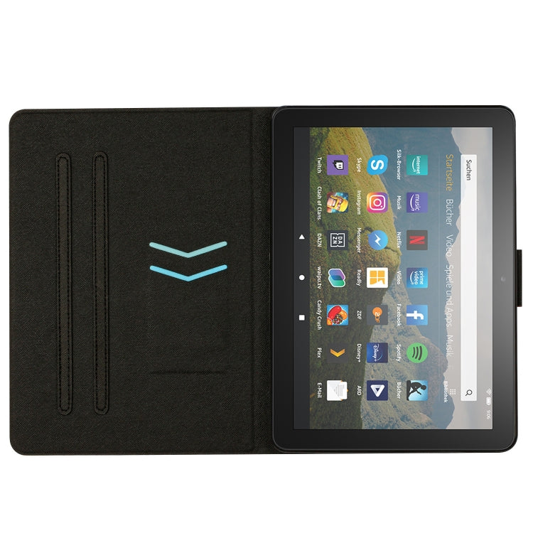 For Amazon Kindle Fire Max 11 Solid Color Stitching Smart Leather Tablet Case(Red) - Amazon by PMC TechLife | Online Shopping South Africa | PMC TechLife | Buy Now Pay Later Mobicred