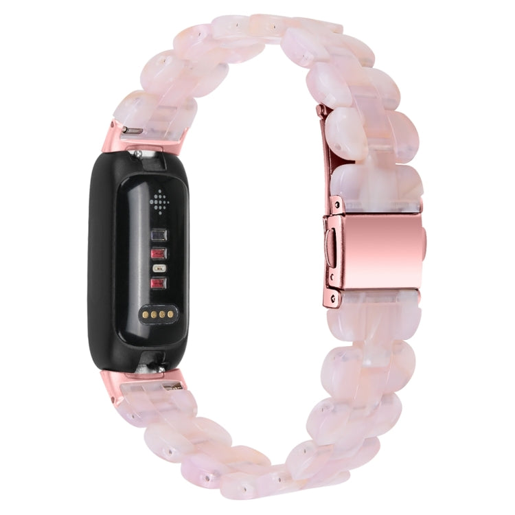 For Fitbit Inspire 3 Oval Resin Replacement Watch Band(Pink Flower) - free shipping - PMc TechLife - Order now!
