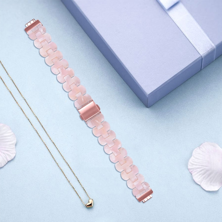 For Fitbit Inspire 3 Oval Resin Replacement Watch Band(Pink Flower) - free shipping - PMc TechLife - Order now!