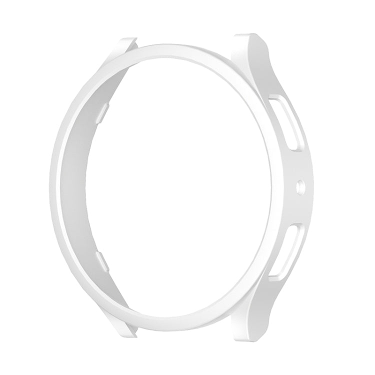 For Samsung Galaxy Watch 6 40mm Half-inclusive PC Watch Protective Case(White) - Watch Cases by PMC Jewellery | Online Shopping South Africa | PMC Jewellery