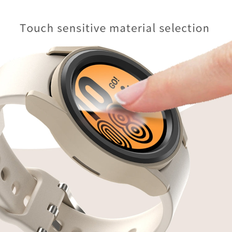 For Samsung Galaxy Watch 6 Classic 47mm Half-inclusive PC Watch Protective Case(Rose Gold) - Watch Cases by PMC TechLife | Online Shopping South Africa | PMC TechLife