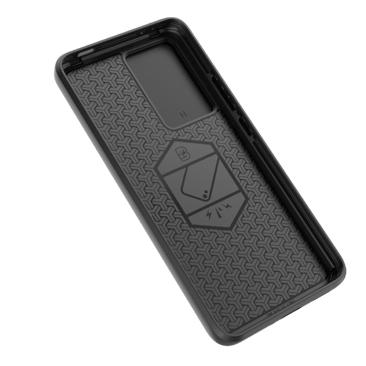 For Xiaomi Redmi K60 5G Sliding Camshield TPU + PC Shockproof Phone Case with Holder(Black) - Xiaomi Cases by PMC Jewellery | Online Shopping South Africa | PMC Jewellery | Buy Now Pay Later Mobicred