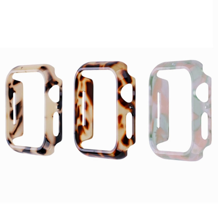 For Apple Watch Ultra 2 / Ultra 49mm Printed Resin PC Watch Case(Nougat Color) - Watch Cases by PMC Jewellery | Online Shopping South Africa | PMC Jewellery | Buy Now Pay Later Mobicred