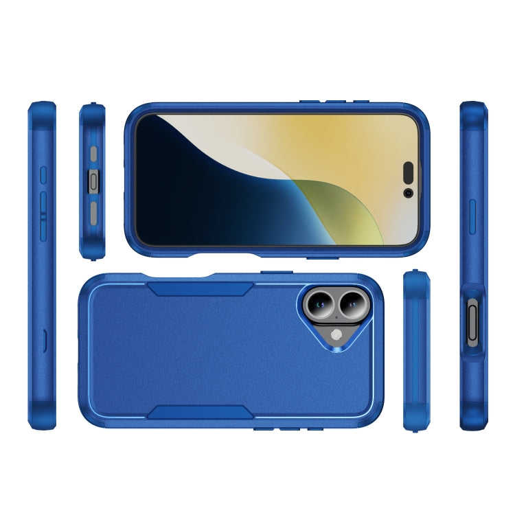 For iPhone 16 Plus Commuter Shockproof TPU + PC Phone Case(Royal Blue) - iPhone 16 Plus Cases by PMC TechLife | Online Shopping South Africa | PMC TechLife | Buy Now Pay Later Mobicred
