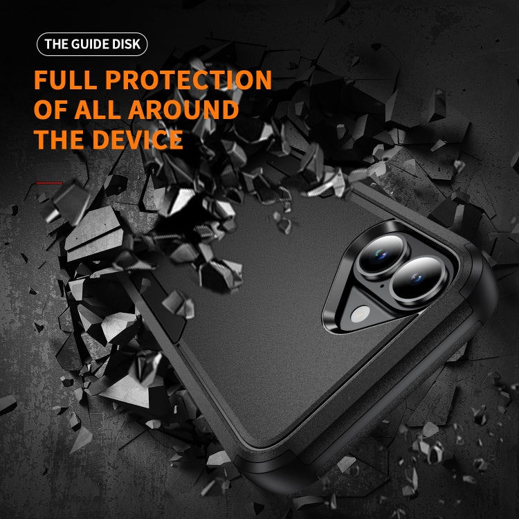 For iPhone 16 Plus Commuter Shockproof TPU + PC Phone Case(Black) - iPhone 16 Plus Cases by PMC TechLife | Online Shopping South Africa | PMC TechLife | Buy Now Pay Later Mobicred