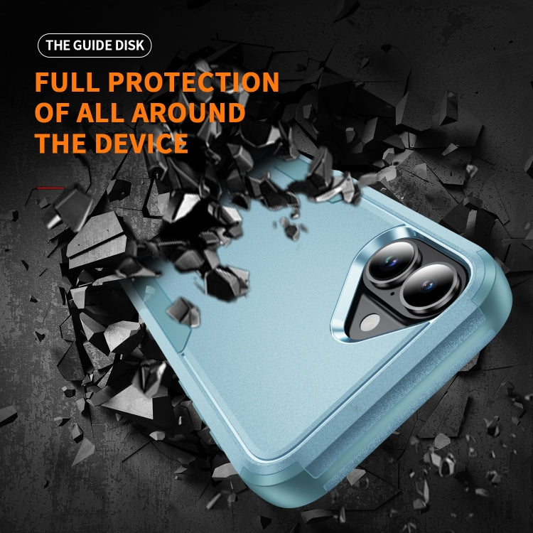 For iPhone 16 Plus Commuter Shockproof TPU + PC Phone Case(Grey Green) - iPhone 16 Plus Cases by PMC TechLife | Online Shopping South Africa | PMC TechLife | Buy Now Pay Later Mobicred