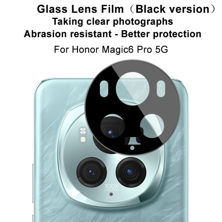 For Honor Magic6 Pro 5G IMAK Rear Camera Lens Glass Film Black Version - Other by imak | Online Shopping South Africa | PMC Jewellery | Buy Now Pay Later Mobicred