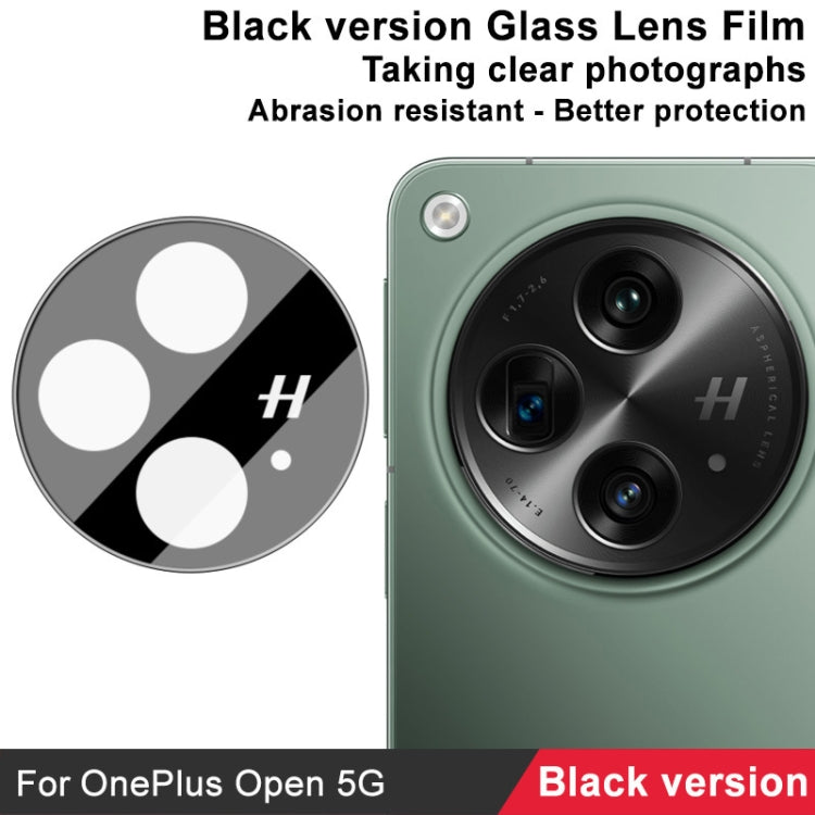 For OPPO Find N3 / OnePlus Open IMAK Rear Camera Lens Glass Film Black Version - For OPPO by imak | Online Shopping South Africa | PMC Jewellery