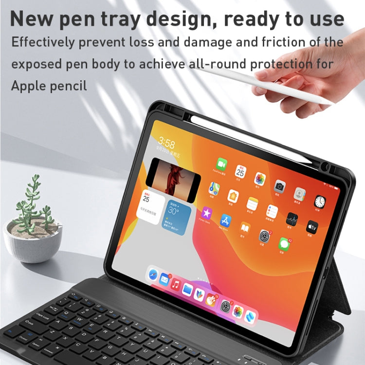 For iPad 10th Gen 10.9 2022 WiWU Skin Feel Magnetic Detachable Keyboard Tablet Case(Black) - Universal by WIWU | Online Shopping South Africa | PMC Jewellery