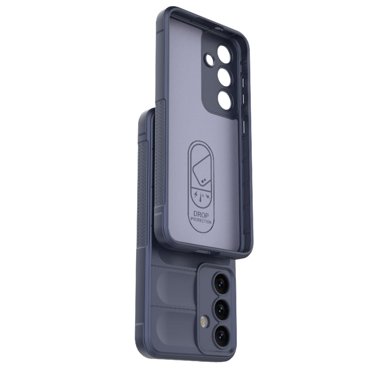 For Samsung Galaxy S24 5G Magic Shield TPU + Flannel Phone Case(White) - Galaxy S24 5G Cases by PMC TechLife | Online Shopping South Africa | PMC TechLife