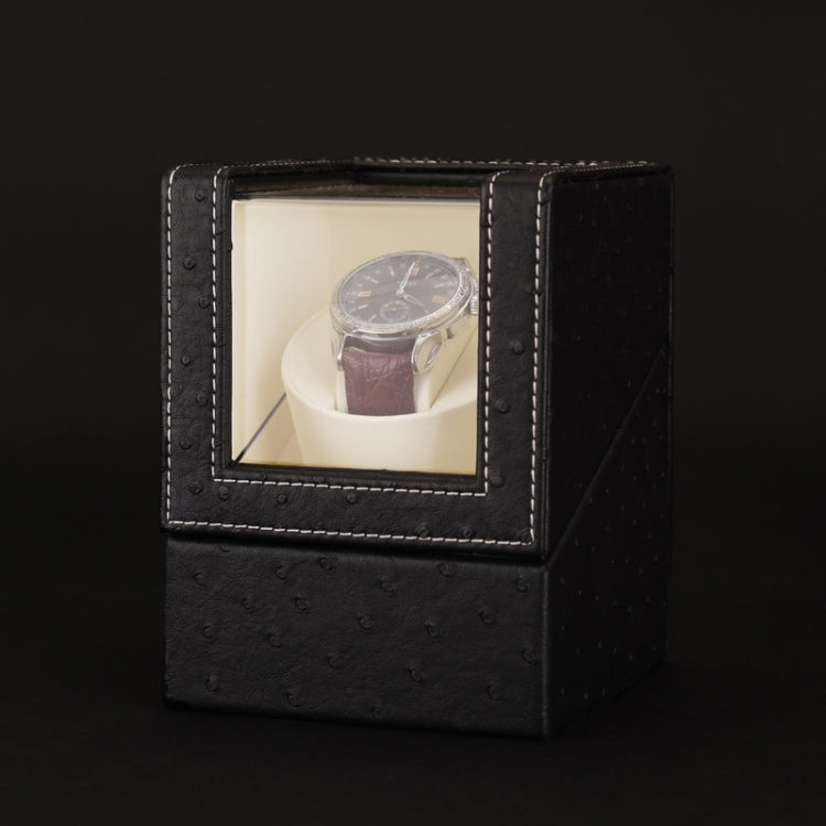 Leather Single Watch Box Electric Motor Watch Shaker Automatic Watch Shaker, US Plug - free shipping - PMC TechLife - Order now!