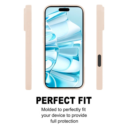 For iPhone 16 Plus GOOSPERY SOFT FEELING Liquid TPU Soft Phone Case(Apricot) - iPhone 16 Plus Cases by GOOSPERY | Online Shopping South Africa | PMC Jewellery | Buy Now Pay Later Mobicred