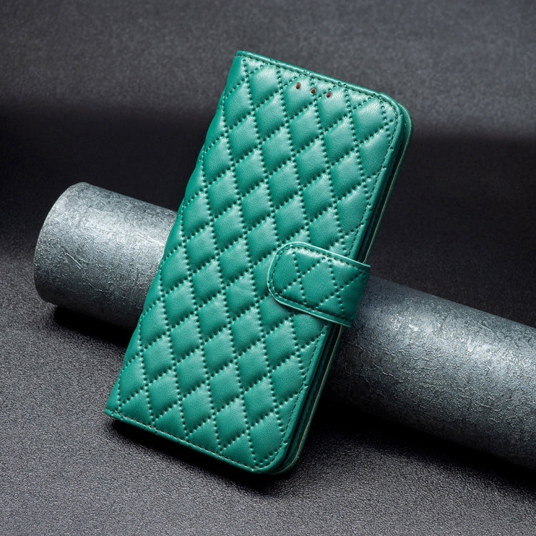 For OPPO A79 5G Diamond Lattice Wallet Leather Flip Phone Case(Green) - OPPO Cases by PMC TechLife | Online Shopping South Africa | PMC TechLife