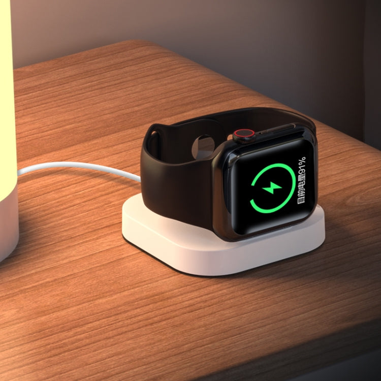 For Apple Watch JJT-A56 Portable Foldable Wireless Charger(White) - Charger / Holder by PMC TechLife | Online Shopping South Africa | PMC TechLife | Buy Now Pay Later Mobicred